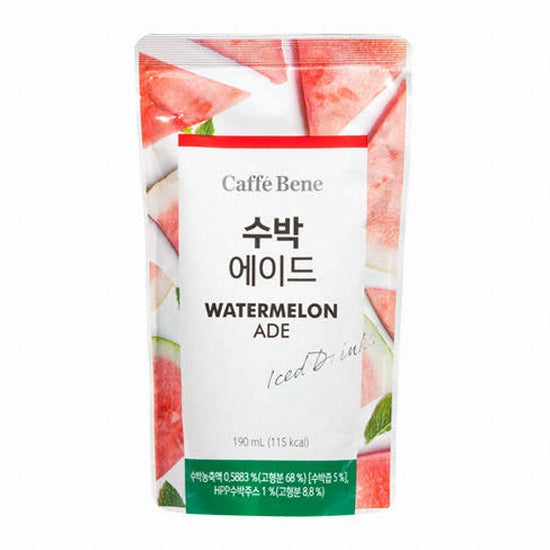 Caffebene Watermelon Aid Drink 190ML - Pinkyy