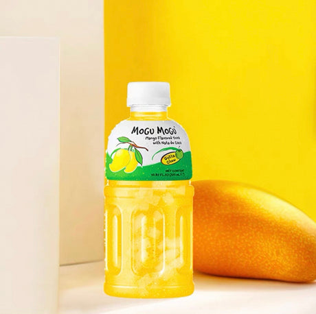 Mogu Mogu Nata De Coco Drink Mango Flavour 320ML - Pinkyy