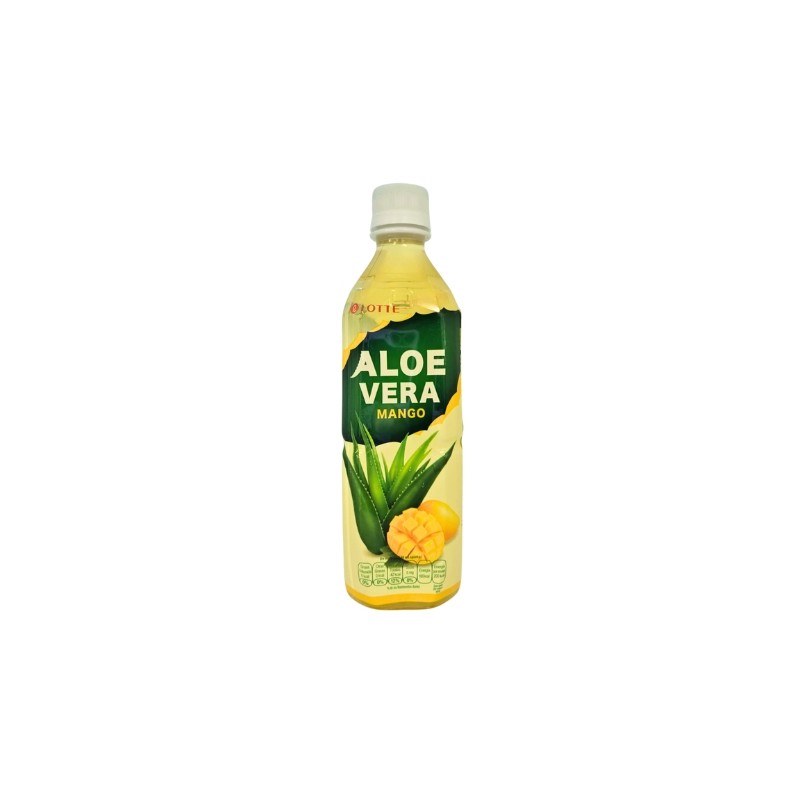 Lotte Aloe Vera Drink-Mango 500ML - Pinkyy