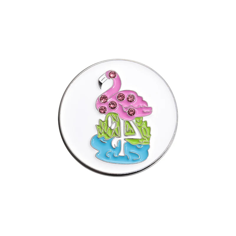 M0.9" Magnetic Golf Cap Clip Marker - Pinkyy