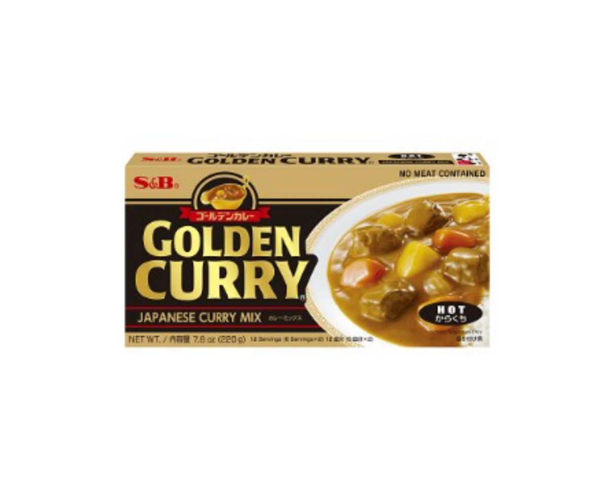 S&B Golden Curry Hot 220g - Pinkyy