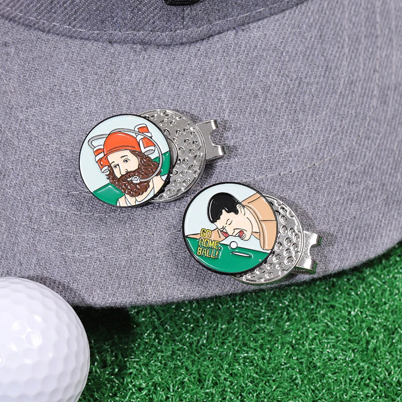 M0.9" Magnetic Golf Cap Clip Marker - Pinkyy