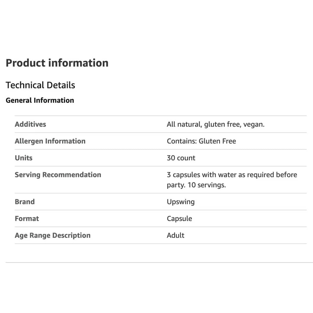 Upswing Hangover Cure - Pinkyy