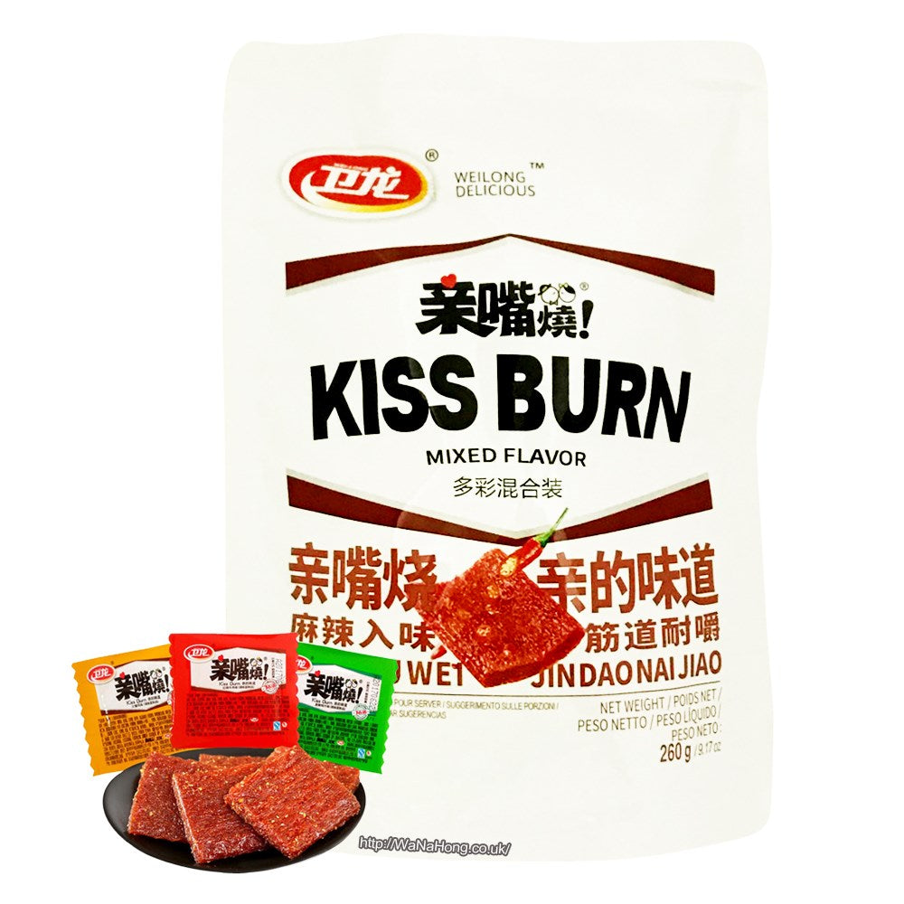 WL Kiss Burn Gluten Snacks- Mixed Flavour 260g - Pinkyy