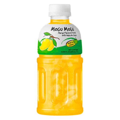 Mogu Mogu Nata De Coco Drink Mango Flavour 320ML - Pinkyy