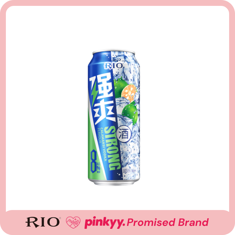 [RIO] Strong Juice Soda & Vodka Ready To Drink Cans 500ml 8% ABV