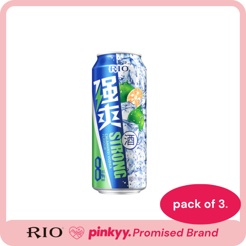 [RIO] Strong Juice Soda & Vodka Ready To Drink Cans 500ml 8% ABV