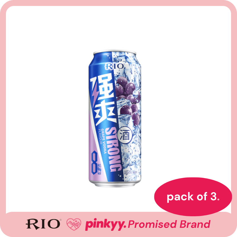 [RIO] Strong Juice Soda & Vodka Ready To Drink Cans 500ml 8% ABV