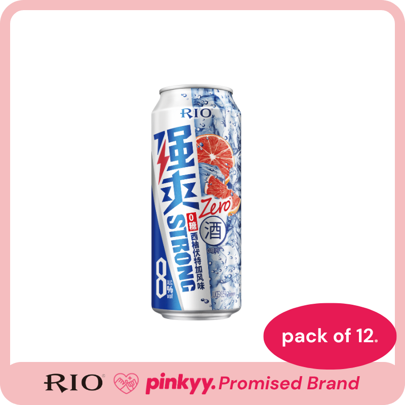 [RIO] Strong Juice Soda & Vodka Ready To Drink Cans 500ml 8% ABV