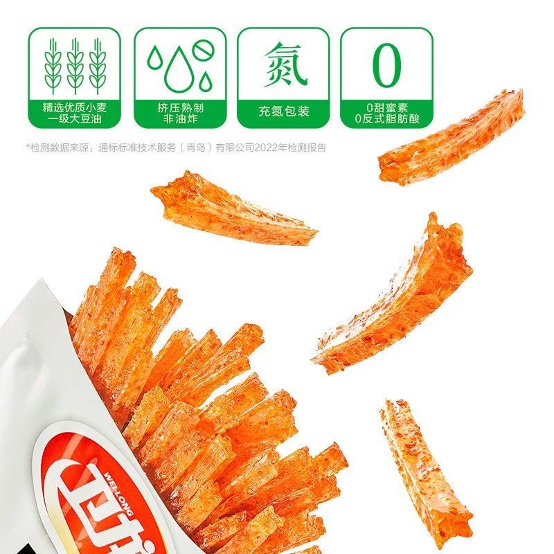 WL Latiao Mini Gluten Strips- Hot Flavour 60g - Pinkyy