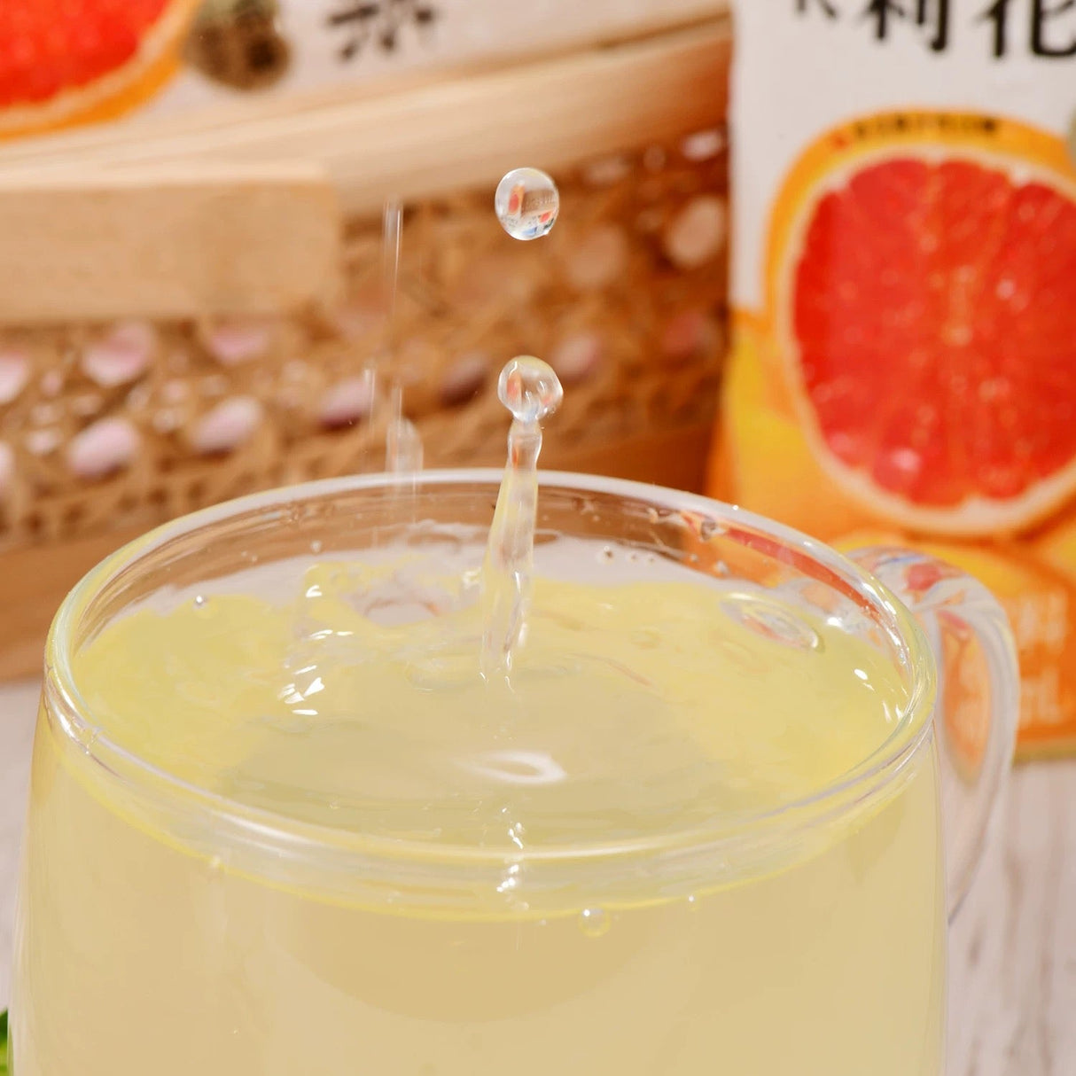 NX Fruit Drink-Grapefruit Jasmine Tea 450ml - Pinkyy