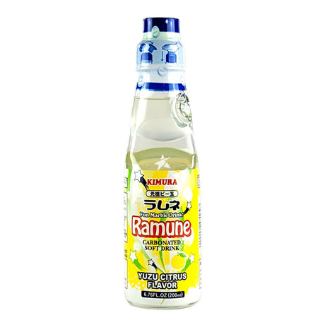 Kimura Ganso Ramune Yuzu 200ml - Pinkyy