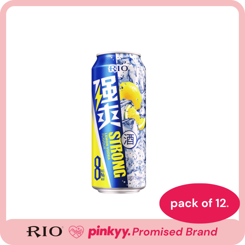 [RIO] Strong Juice Soda & Vodka Ready To Drink Cans 500ml 8% ABV
