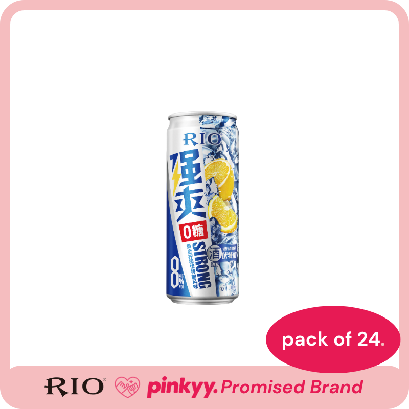 [RIO] Strong Juice Soda & Vodka Ready To Drink Cans 330ml 8% ABV