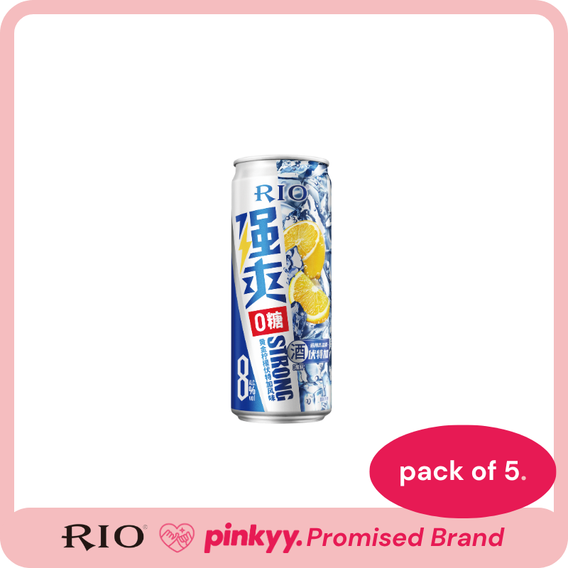 [RIO] Strong Juice Soda & Vodka Ready To Drink Cans 330ml 8% ABV