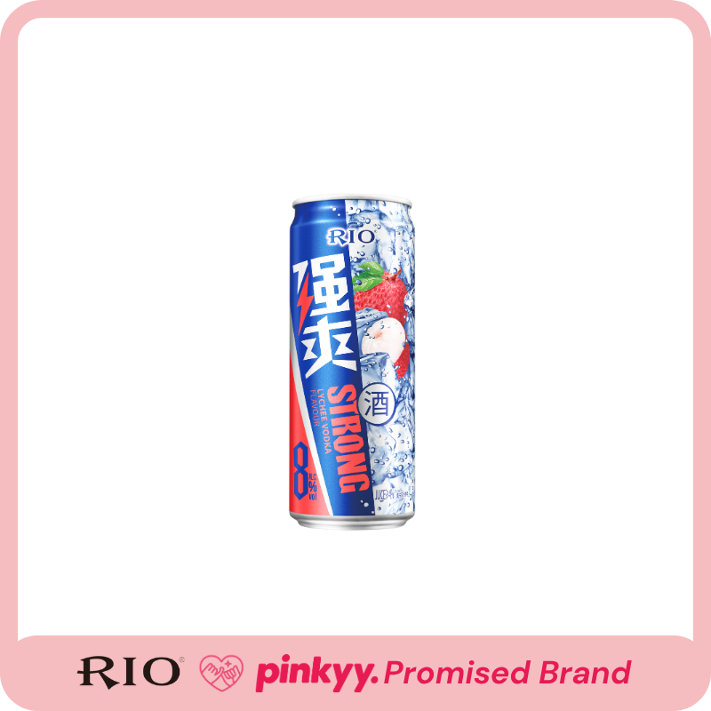 [RIO] Strong Juice Soda & Vodka Ready To Drink Cans 330ml 8% ABV