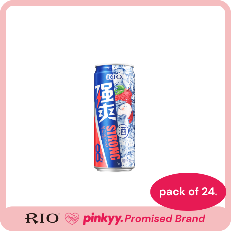 [RIO] Strong Juice Soda & Vodka Ready To Drink Cans 330ml 8% ABV