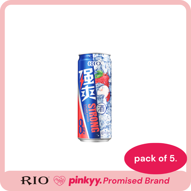 [RIO] Strong Juice Soda & Vodka Ready To Drink Cans 330ml 8% ABV
