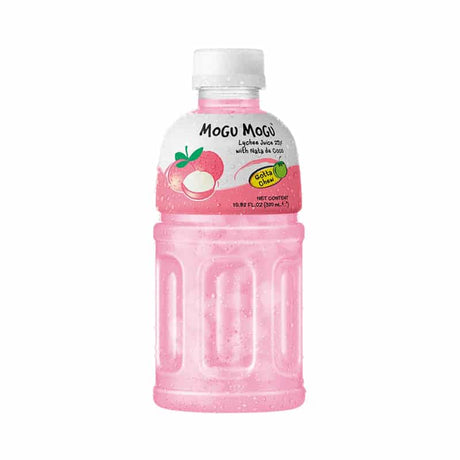 Mogu Mogu Nata De Coco Drink Lychee Flavour 320ML - Pinkyy