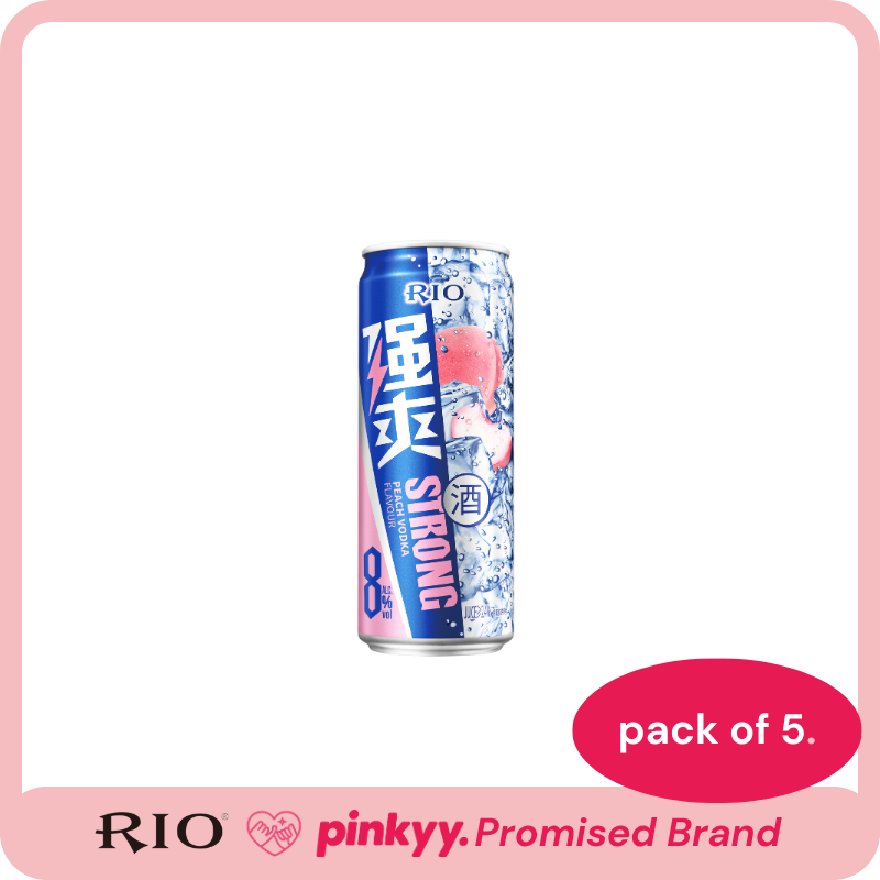 [RIO] Strong Juice Soda & Vodka Ready To Drink Cans 330ml 8% ABV
