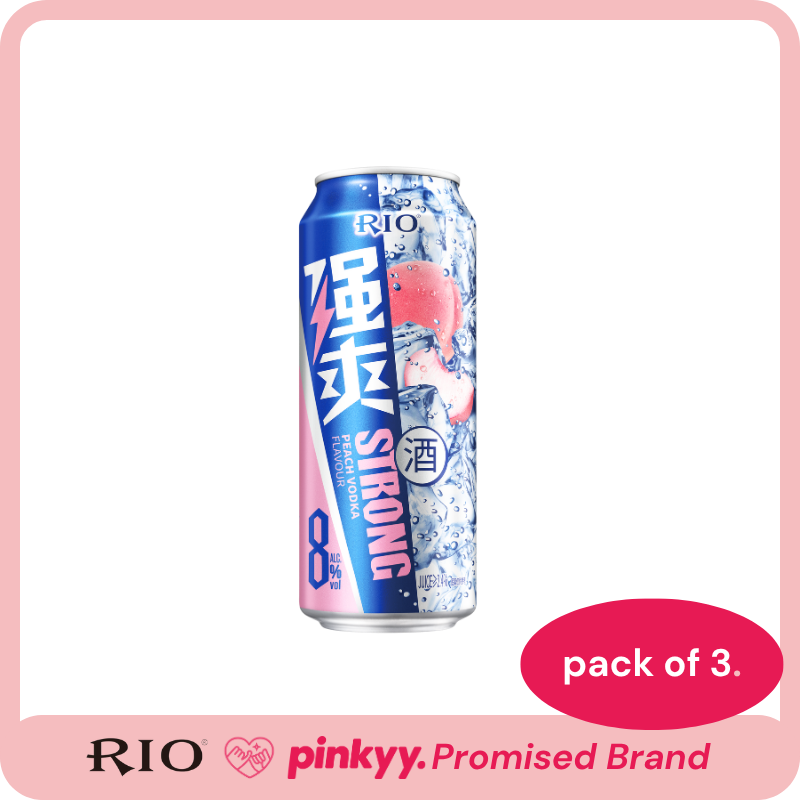 [RIO] Strong Juice Soda & Vodka Ready To Drink Cans 500ml 8% ABV