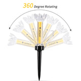 Magnetic Plastic Golf Tee Set - 360° Bounce - Pinkyy
