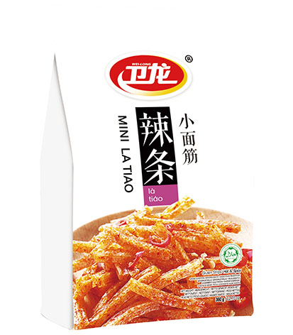 WL Latiao Mini Gluten Strips-Hot Flavour 360g - Pinkyy